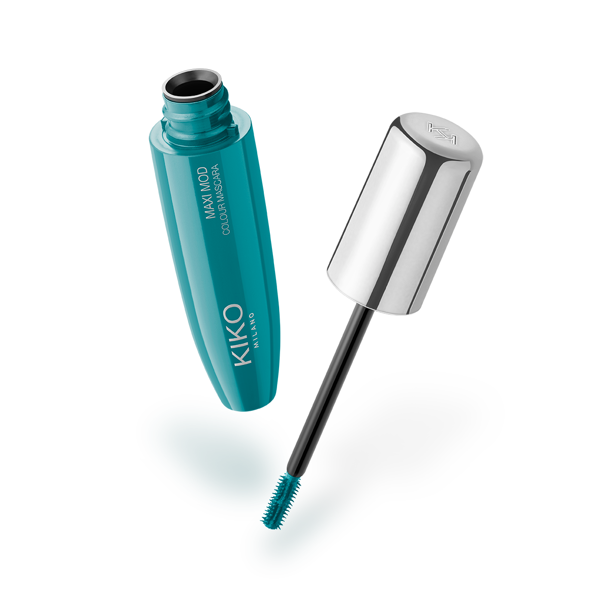 Volumising Mascaras - Maxi Mod Colour Mascara - 04 Metallic Green