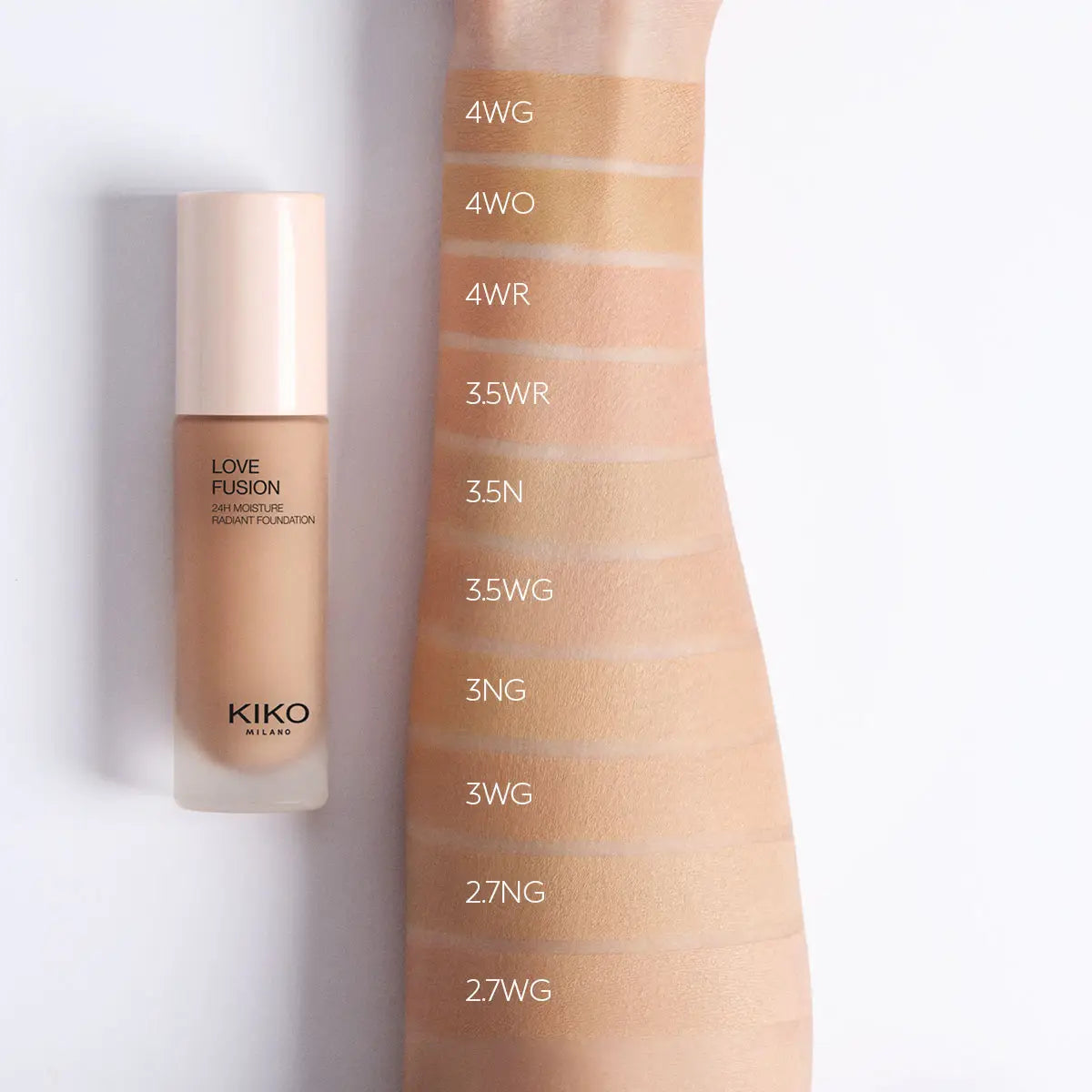 Love Fusion 24H Moisture Radiant Foundation 2.7WG