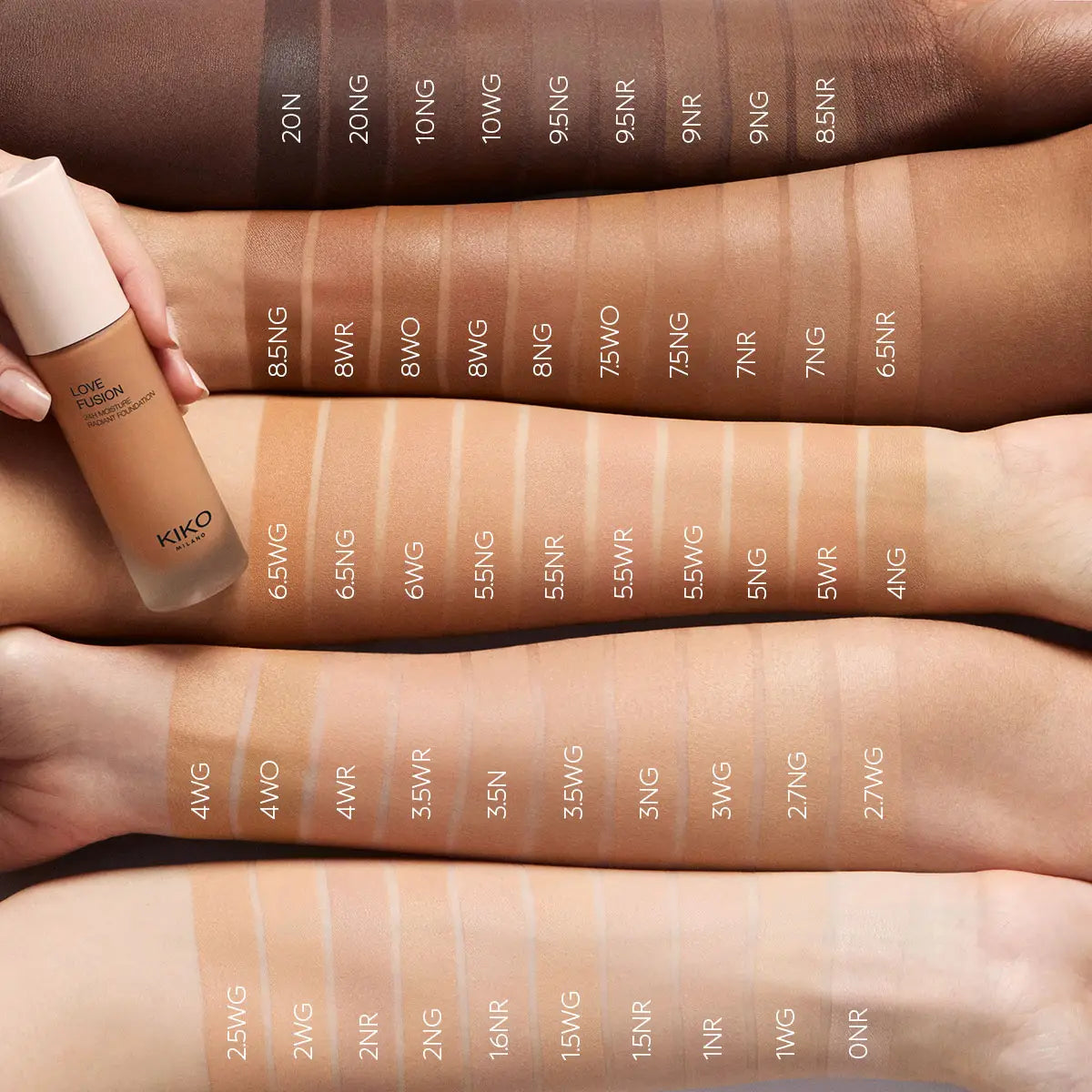 Love Fusion 24H Moisture Radiant Foundation 6.5WG