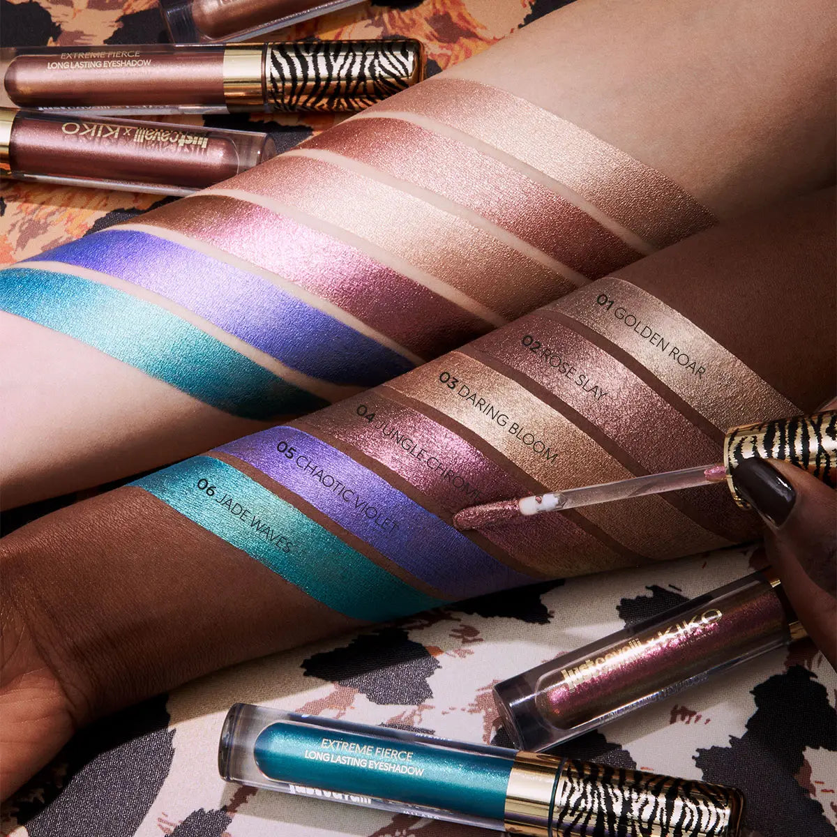 Just Cavalli X Kiko Milano Extreme Fierce Long Lasting Eyeshadow 01