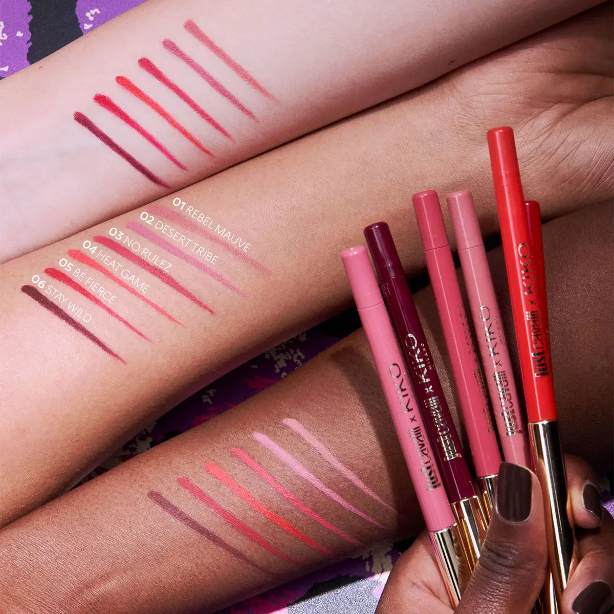 Just Cavalli X Kiko Milano Wild-Kisser Lip Liner 06