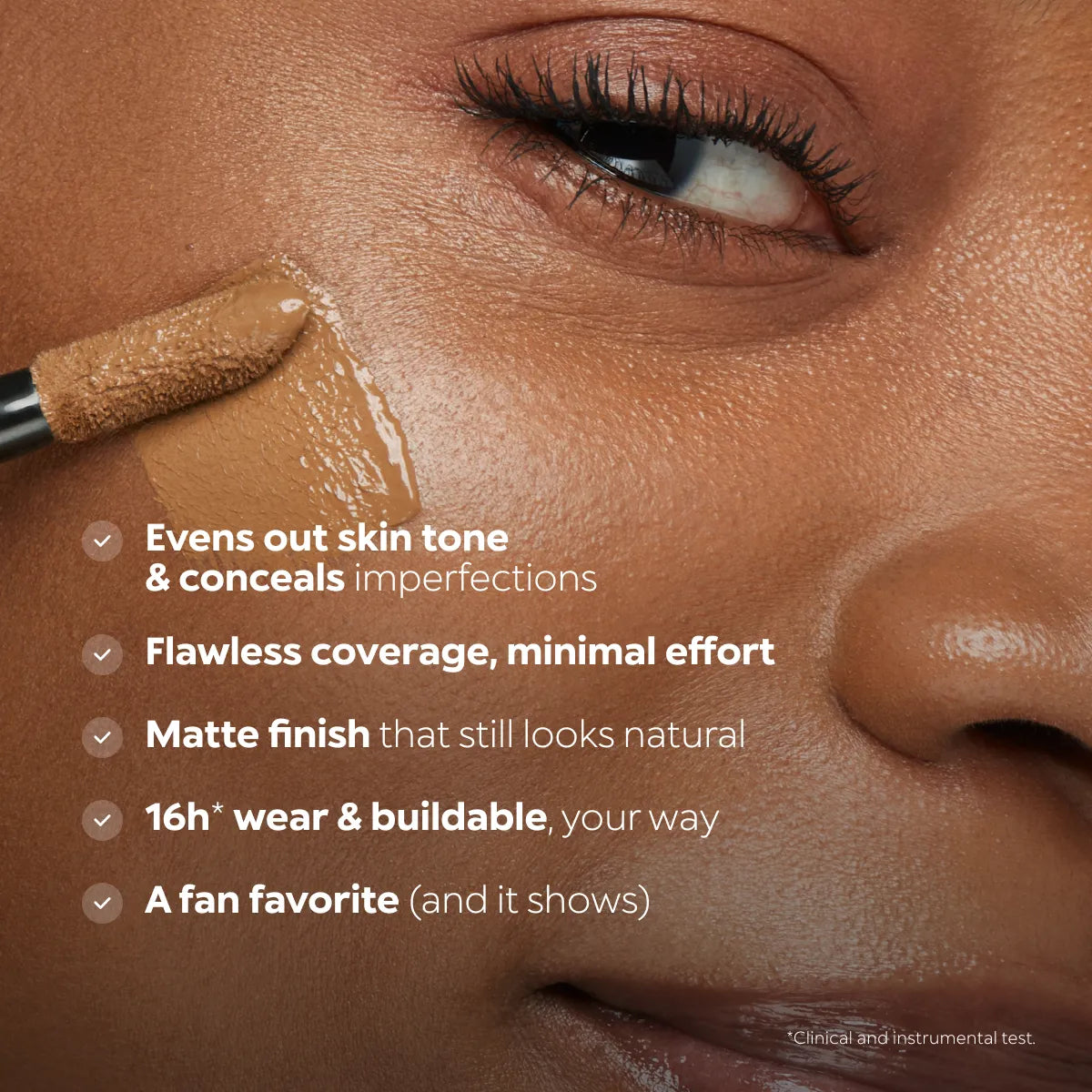 Full Coverage 2-In-1 Foundation & Concealer 16 - N 25