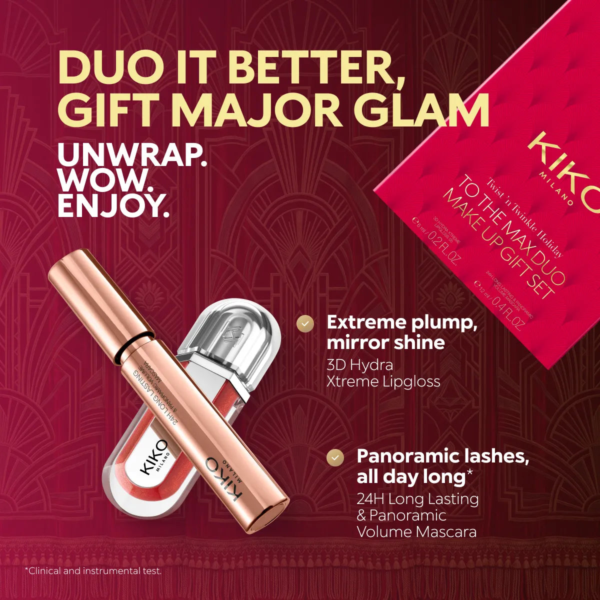 Twist 'N Twinkle Holiday To The Max Makeup Gift Set