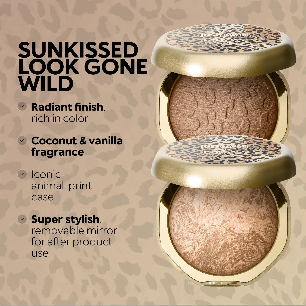 Just Cavalli X Kiko Milano Party Glam Lumi-Bronzer 03