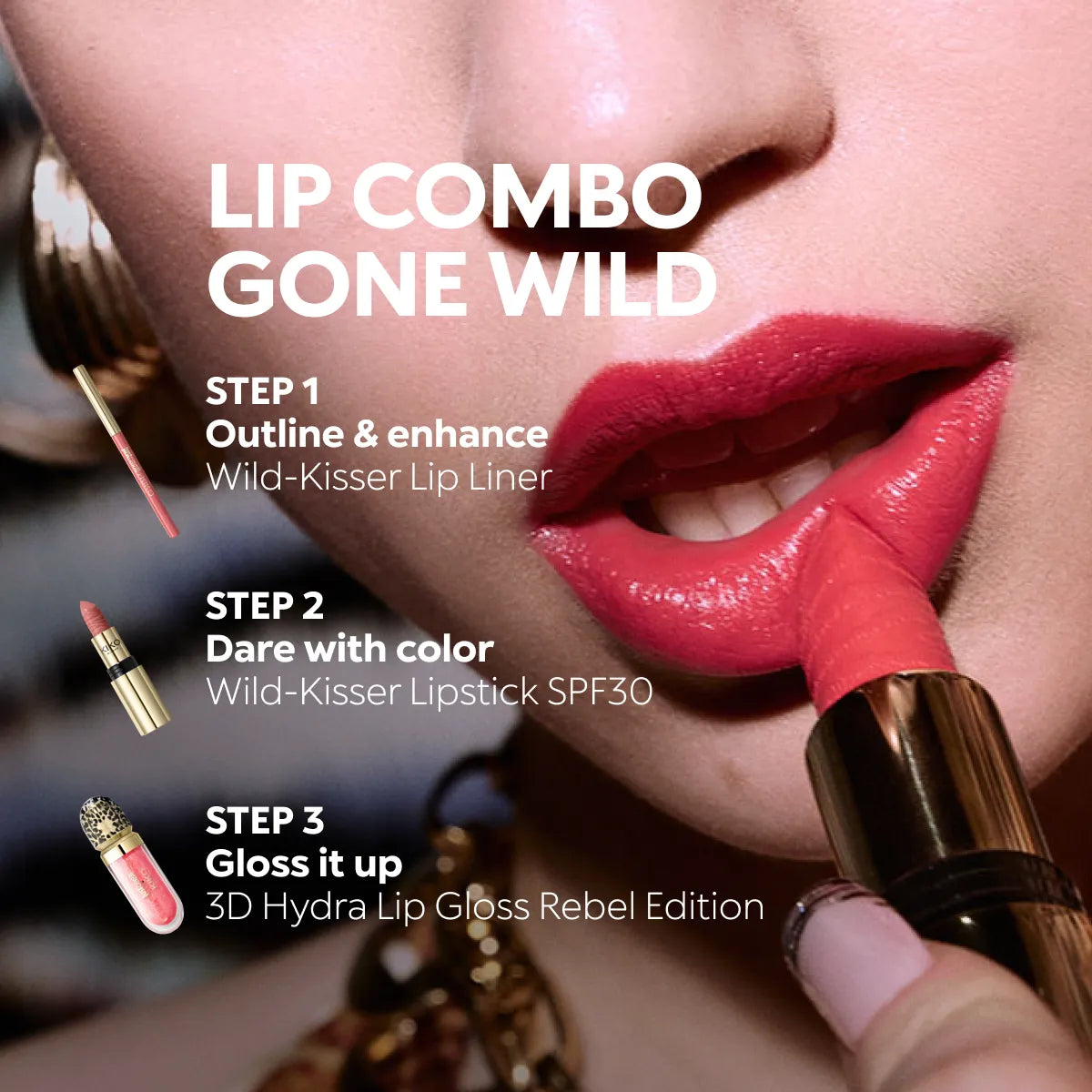 Just Cavalli X Kiko Milano Wild-Kisser Lip Liner 06