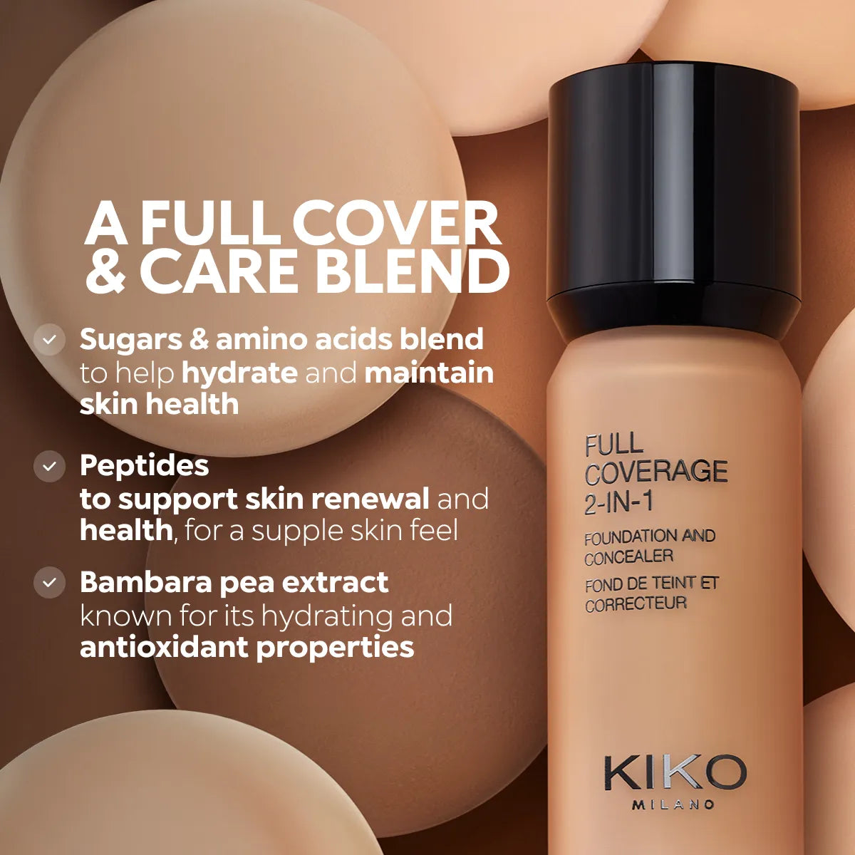 Full Coverage 2-In-1 Foundation & Concealer 46 - NG50