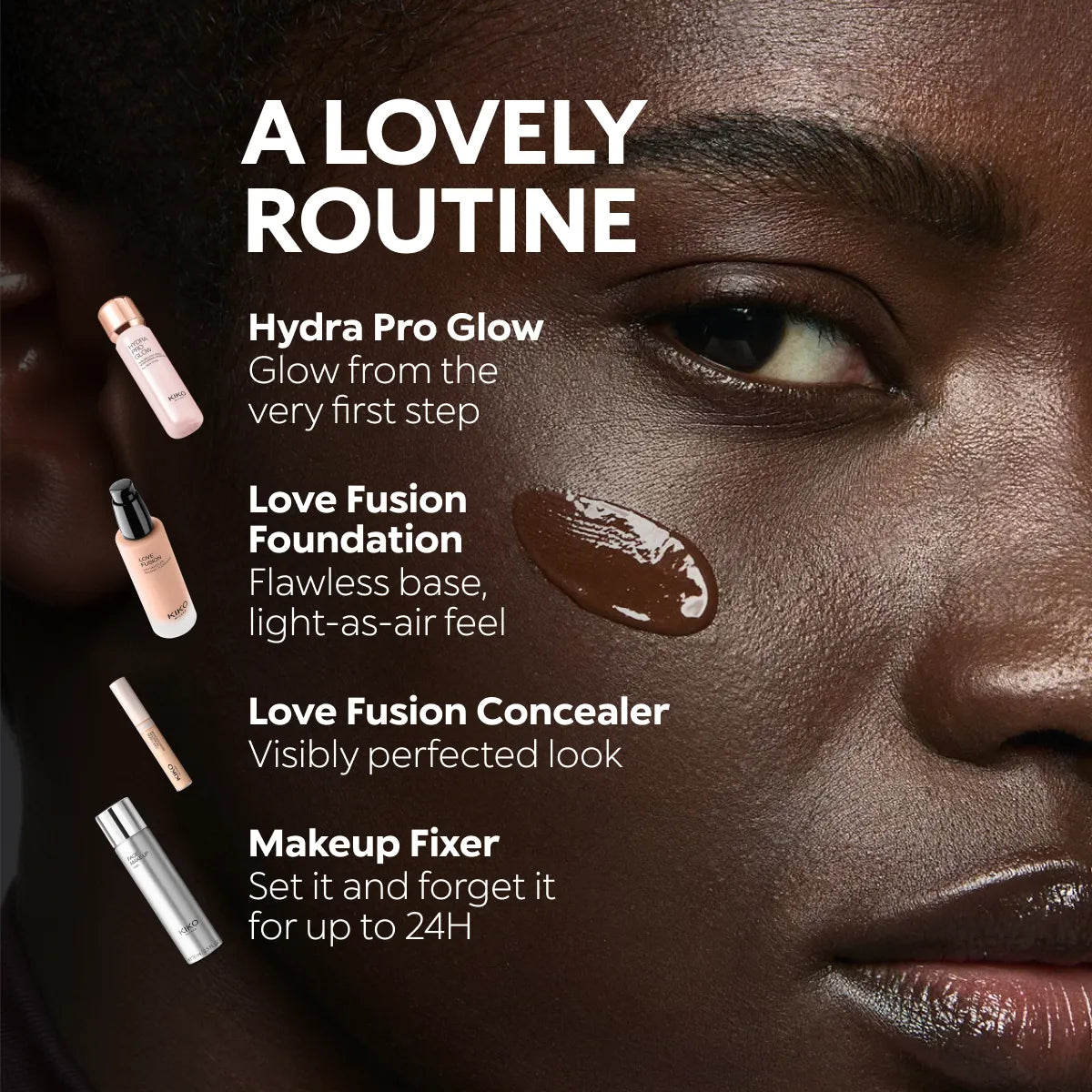 Love Fusion 24H Moisture Radiant Foundation 6.5WG