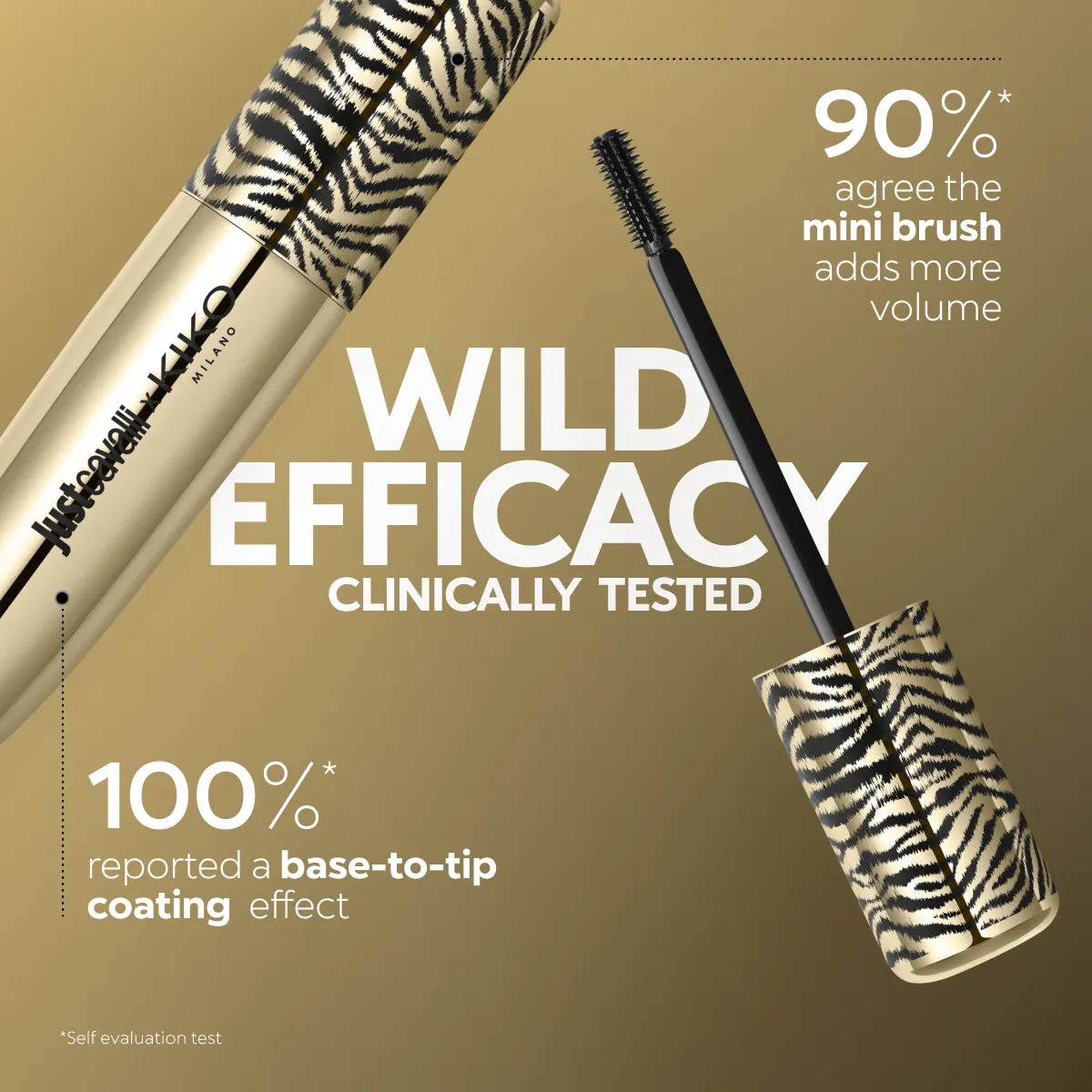 Just Cavalli X Kiko Milano Maxi-Mod Mascara Rebel Edition 01