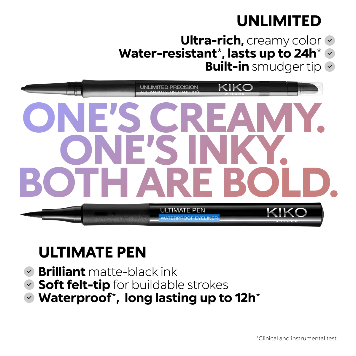 Unlimited Precision Automatic Eyeliner & Khol 01
