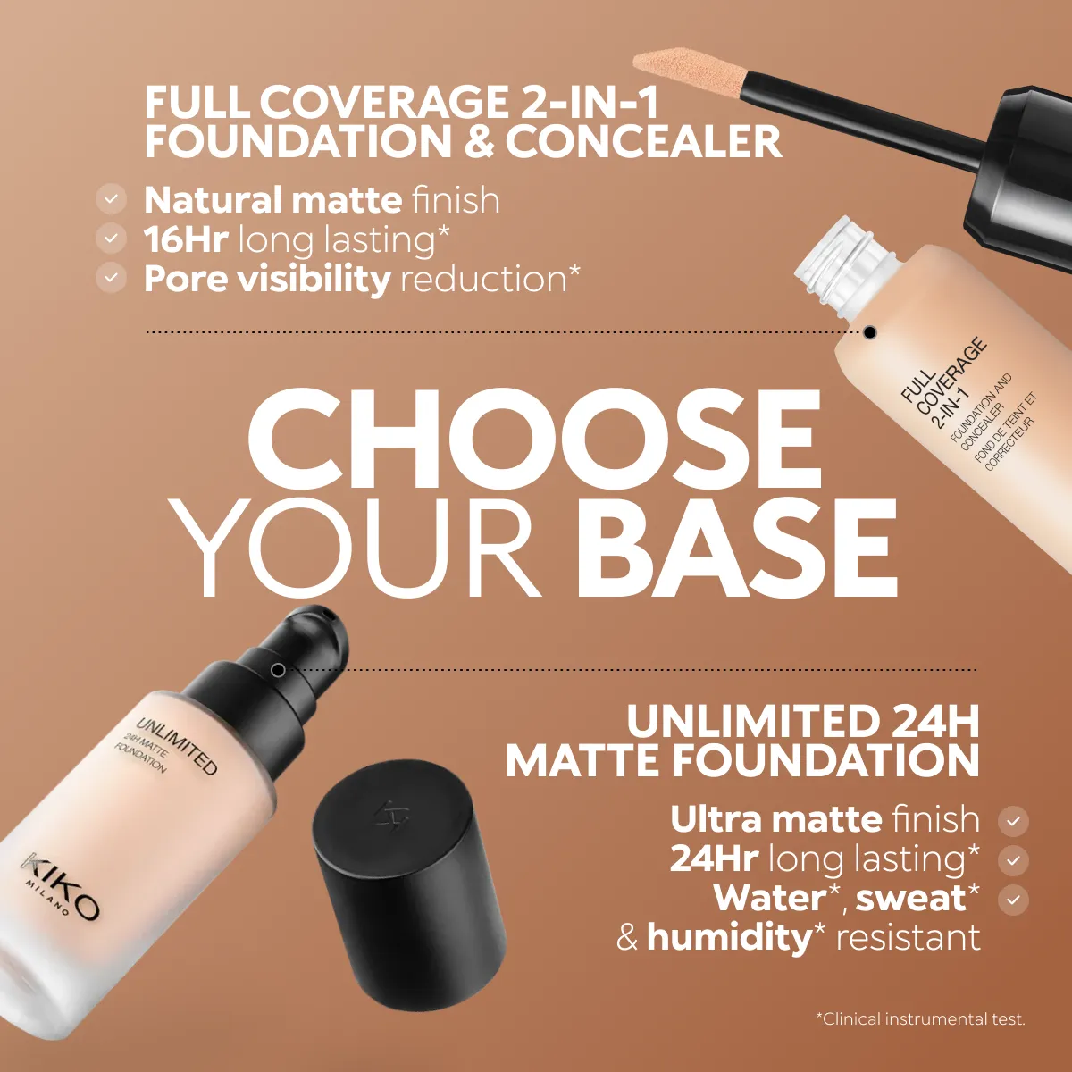 Full Coverage 2-In-1 Foundation & Concealer 46 - NG50