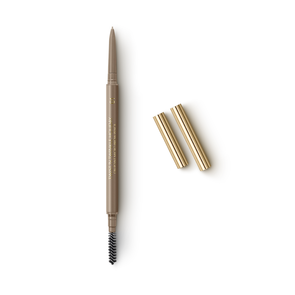 Twist 'N Twinkle Holiday On Point Micro Brow Pencil 01