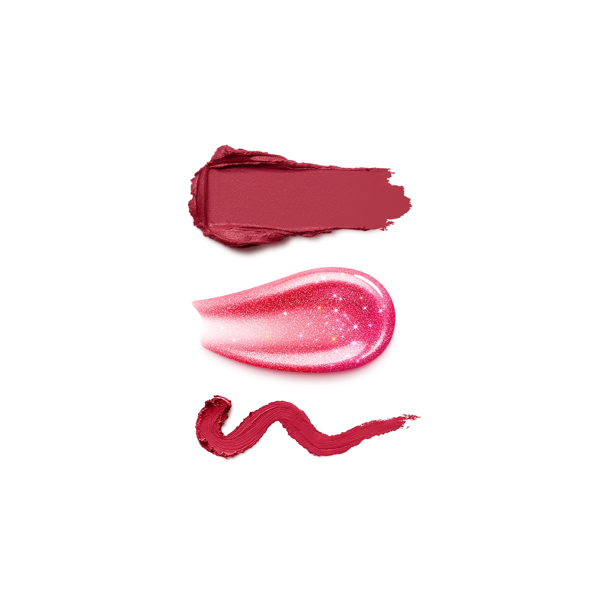 Twist 'N Twinkle Holiday Mini Kiss Squad Lips Gift Set 02