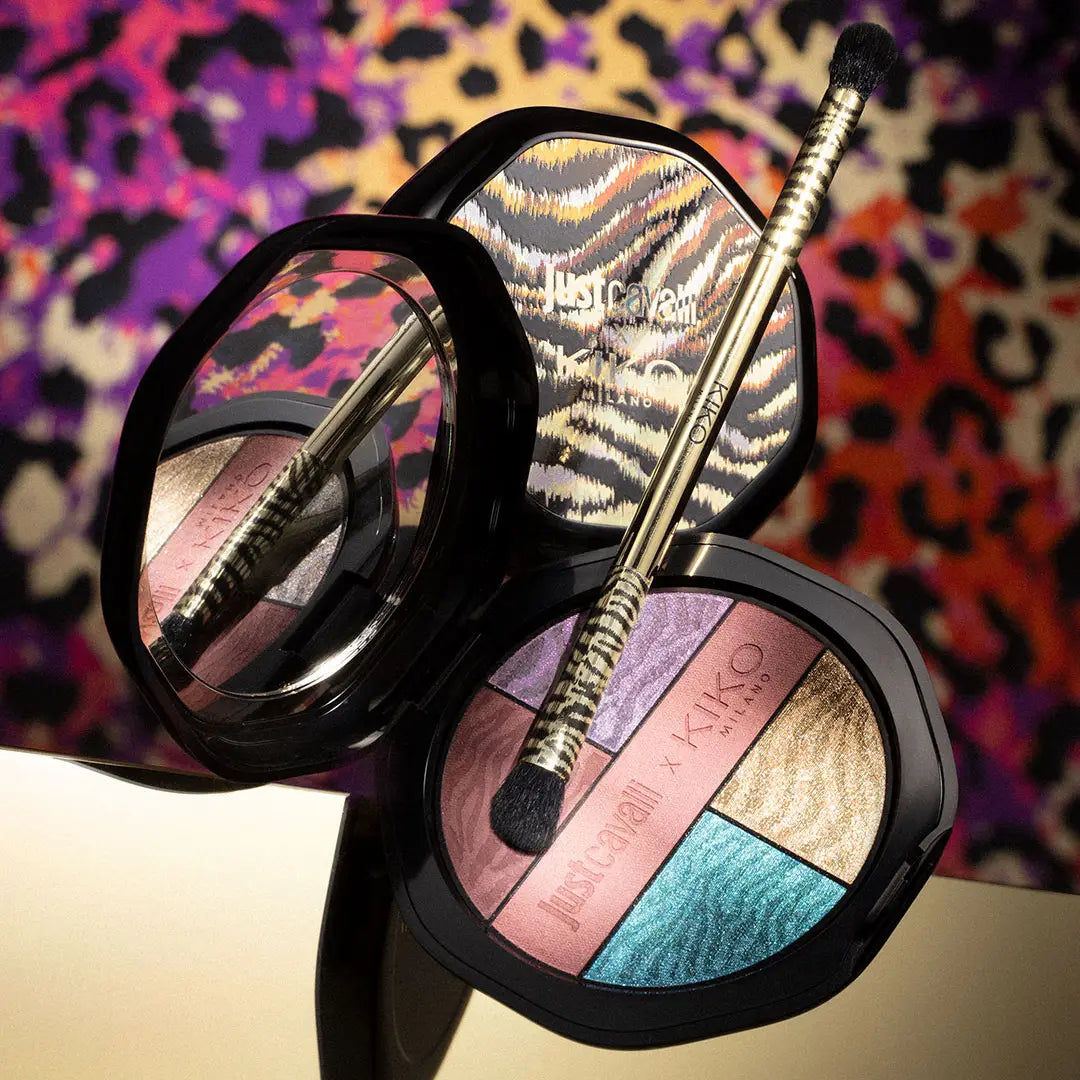 Just Cavalli X Kiko Milano Gaze Wardrobe Eyeshadow Palette