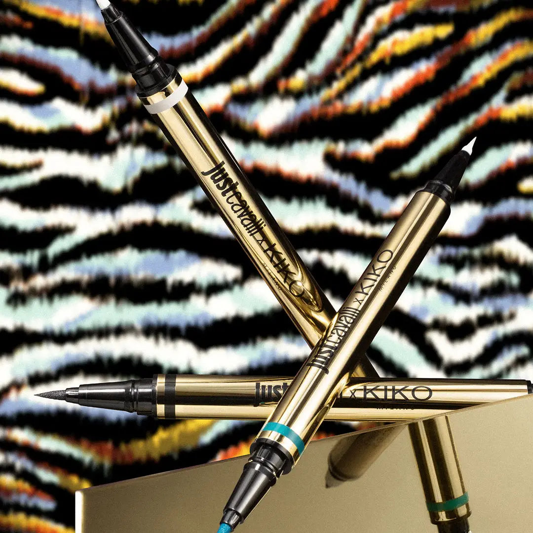 Just Cavalli X Kiko Milano No Fear To Dare Eyemarker & Eraser 01