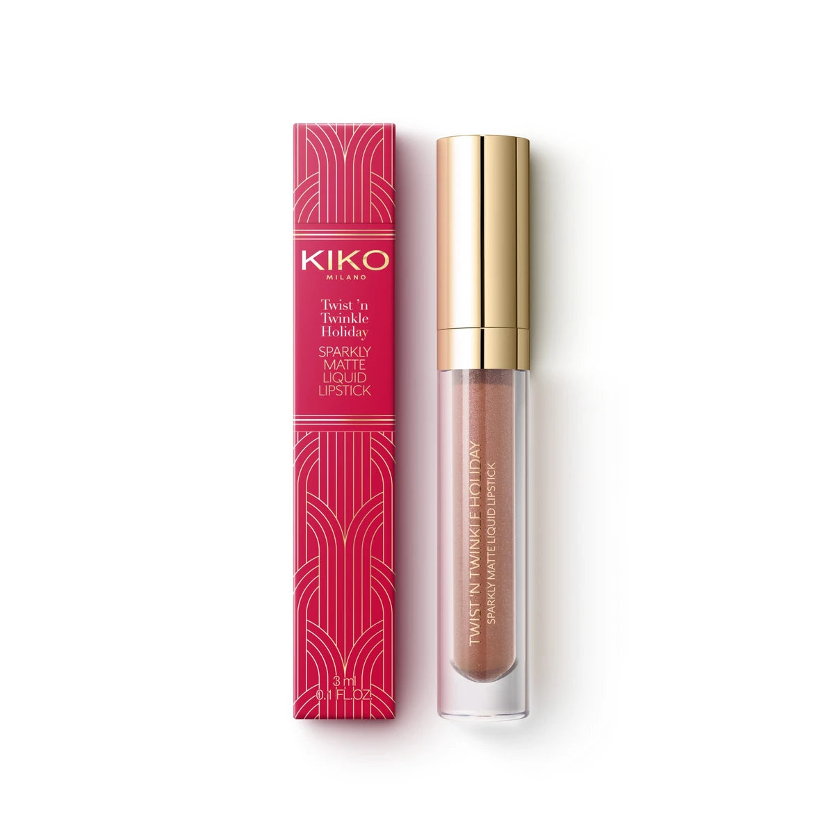 Twist 'N Twinkle Holiday Sparkling Matte Liquid Lipstick 03