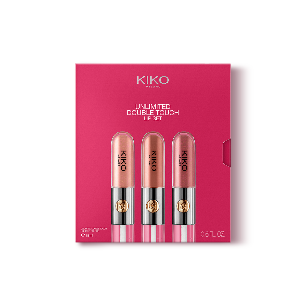 Unlimited Double Touch Lip Set - Nude Attitude