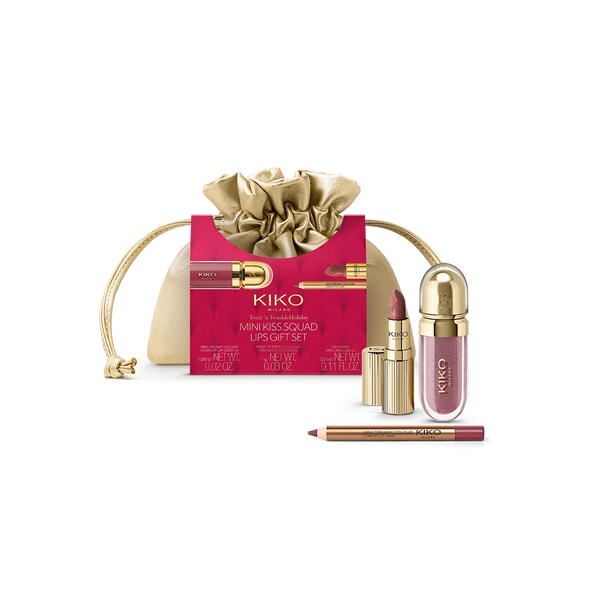 Twist 'N Twinkle Holiday Mini Kiss Squad Lips Gift Set 01