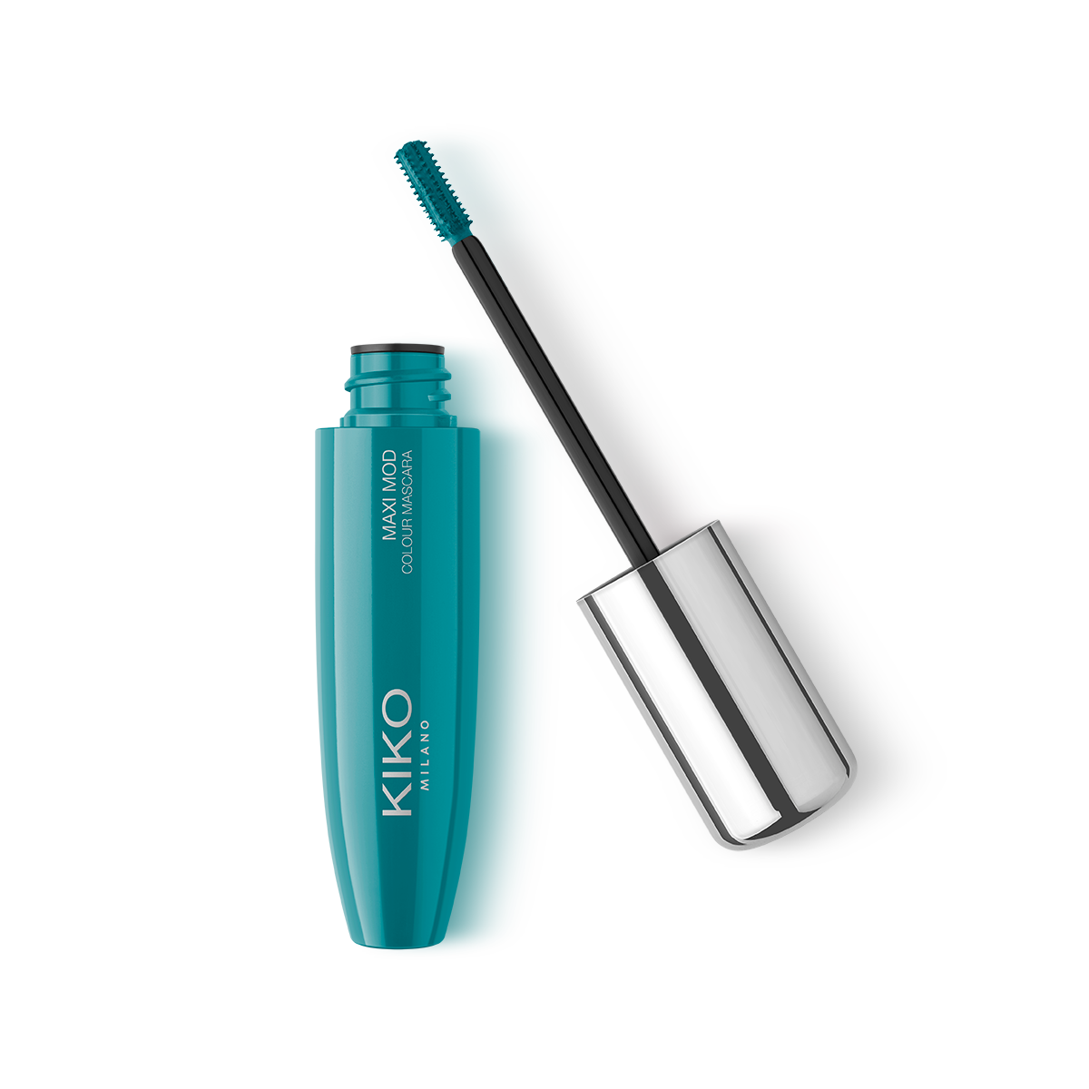 Volumising Mascaras - Maxi Mod Colour Mascara - 04 Metallic Green