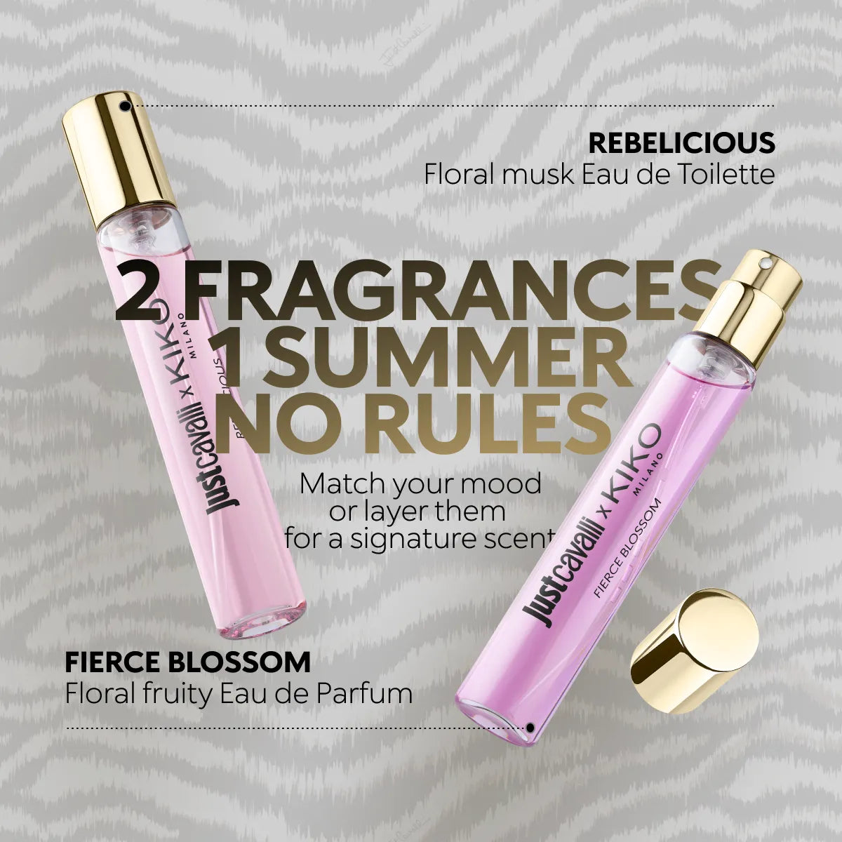 Skincare - Just Cavalli X Kiko Milano Wild Mirage Mini Party Set