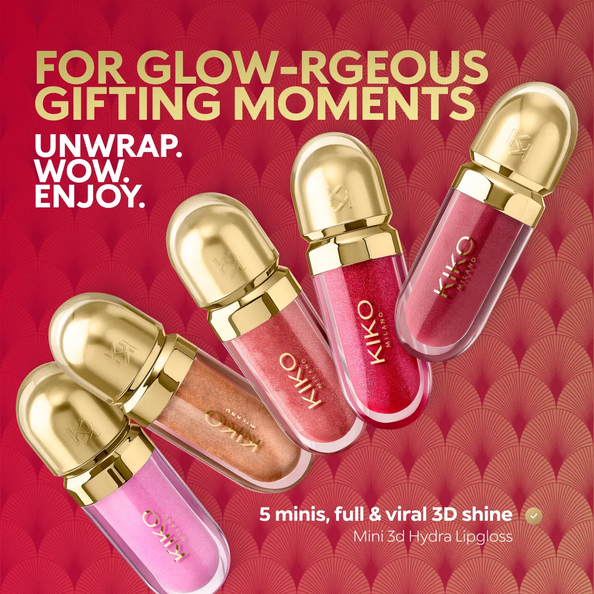 Twist 'N Twinkle Holiday The Fabolous 5 Mini Lips Gift Set