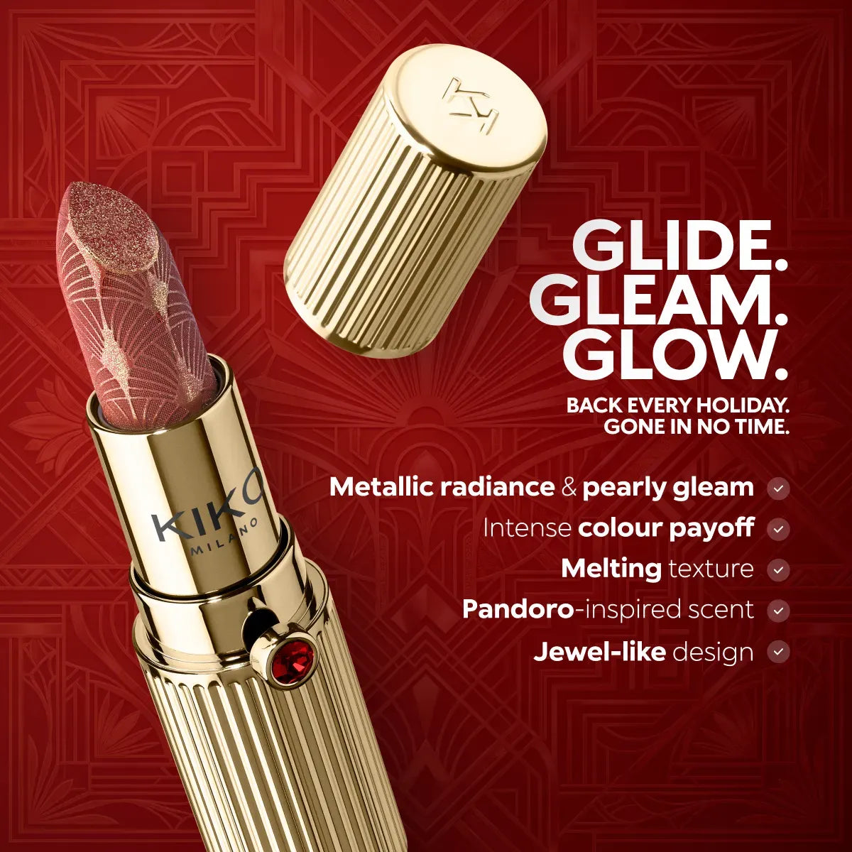 Twist 'N Twinkle Holiday Sparkle Statement Sparkling Lipstick 02