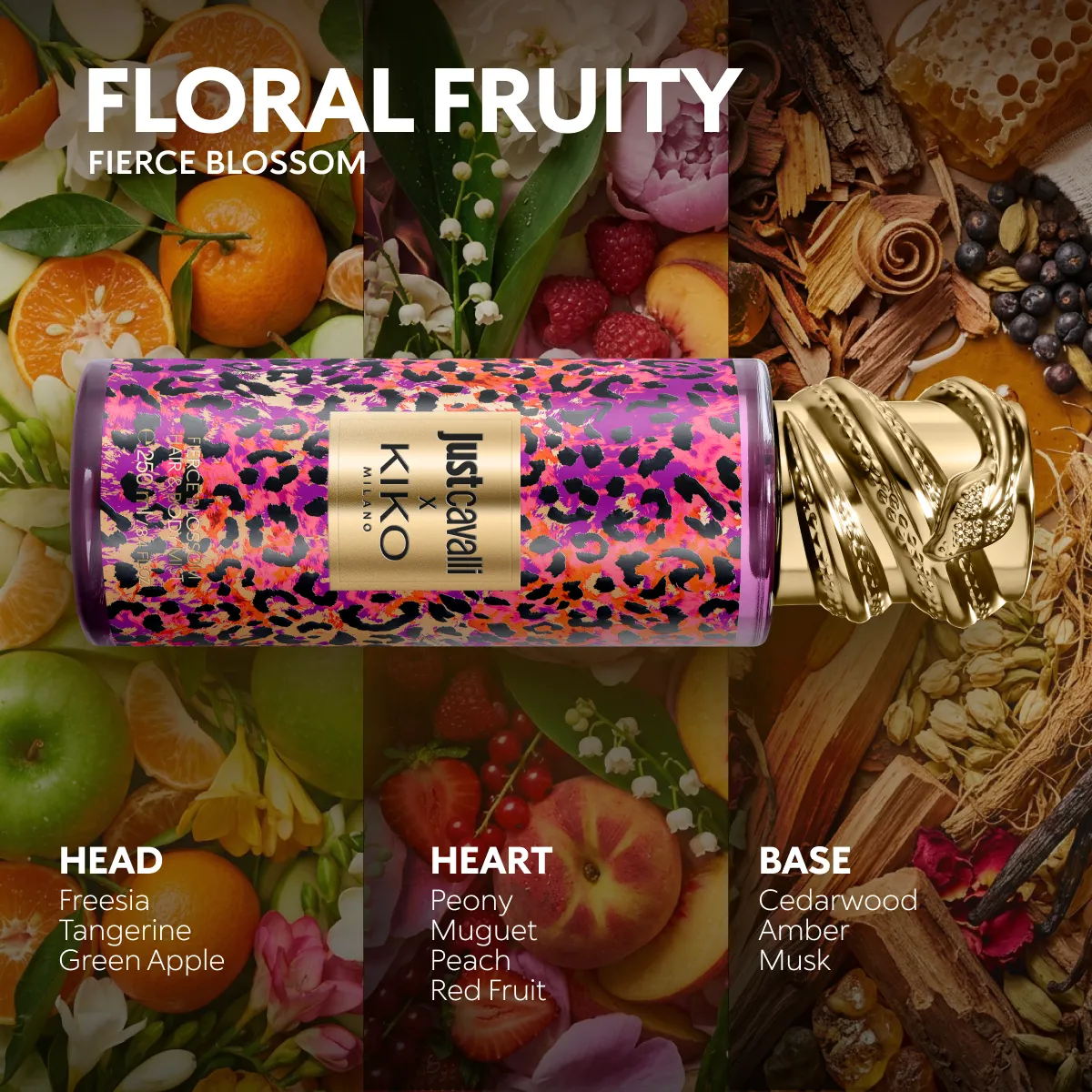 Fragrances - Just Cavalli X Kiko Milano Fierce Blossom Fragrance
