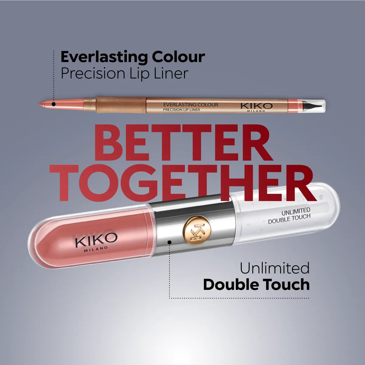 Lipstick - Unlimited Double Touch - KIKO MILANO | KIKO