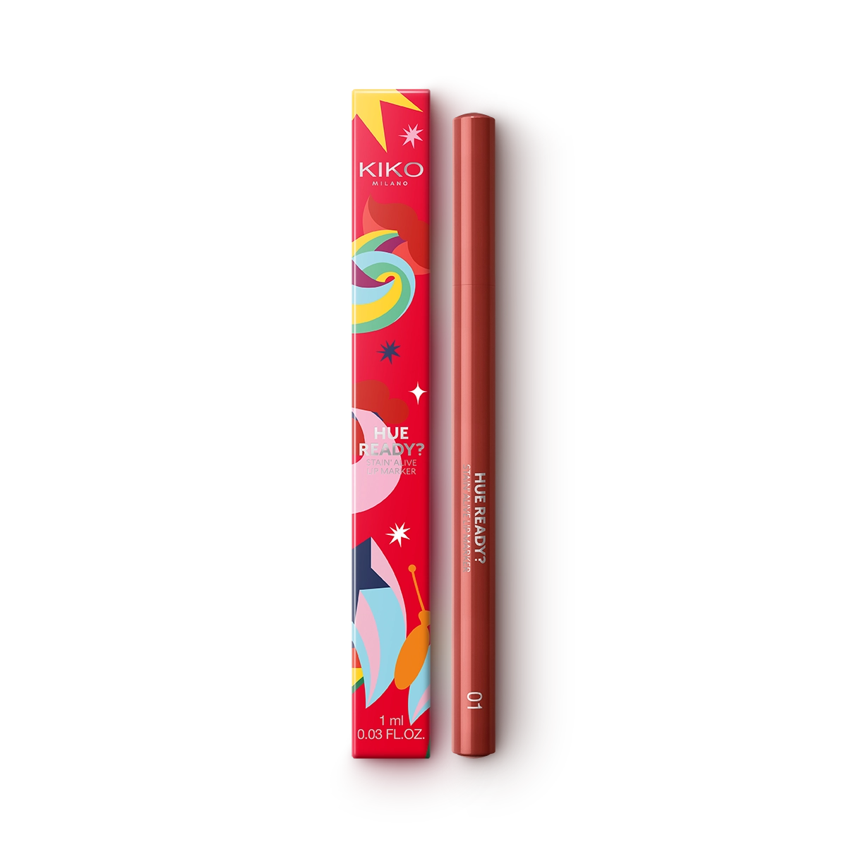 Hue Ready? Stain' Alive Lip Marker 01