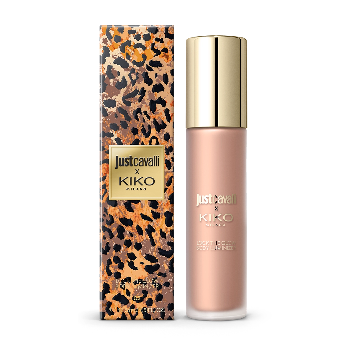 Just Cavalli X Kiko Milano Lock The Glow Body Luminizer 02