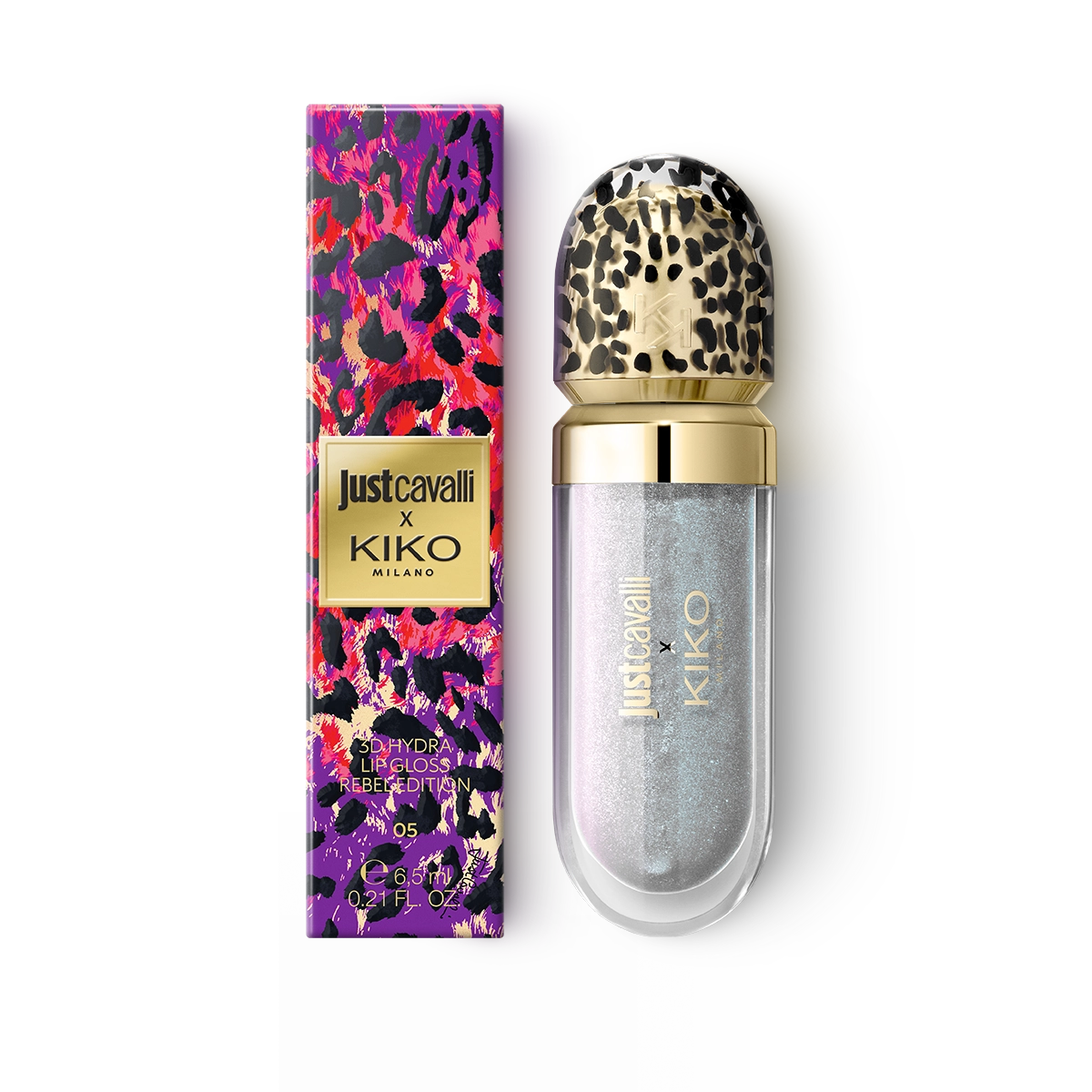 kikoです Lip Glosses - Just Cavalli X Kiko Milano 3D Hydra Lip Gloss Rebel