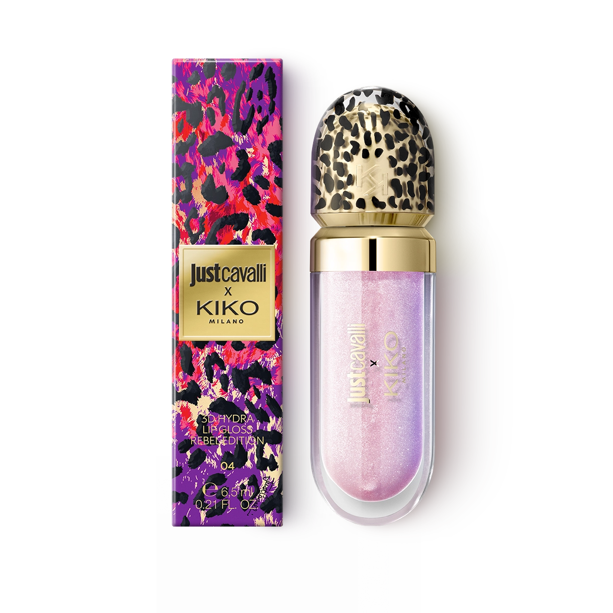 Lip Glosses - Just Cavalli X Kiko Milano 3D Hydra Lip Gloss Rebel