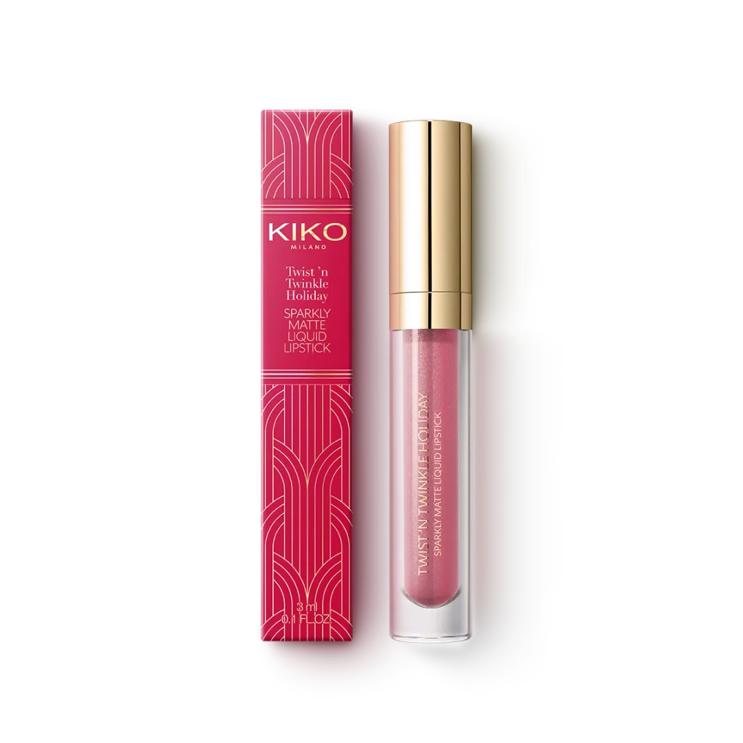 Twist 'N Twinkle Holiday Sparkling Matte Liquid Lipstick 02