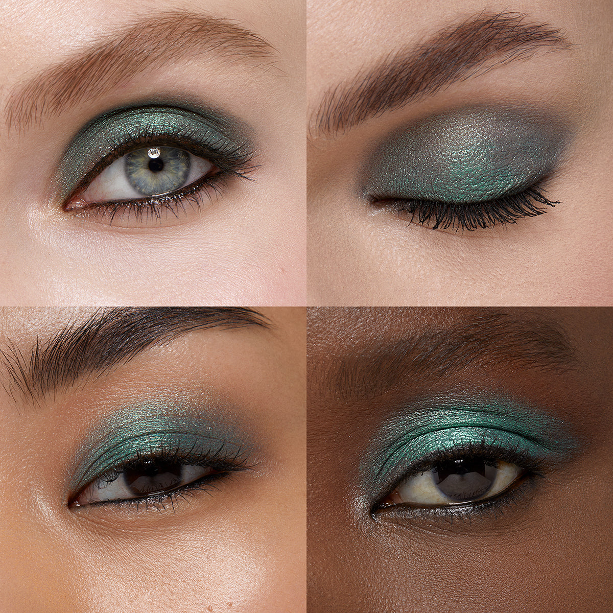 Eyeshadows - Lasting Mousse Eyeshadow - 06 Green Teal | KIKO