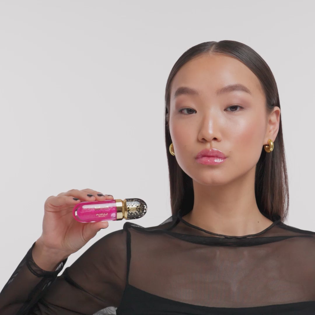 Lip Glosses - Just Cavalli X Kiko Milano 3D Hydra Lip Gloss Rebel