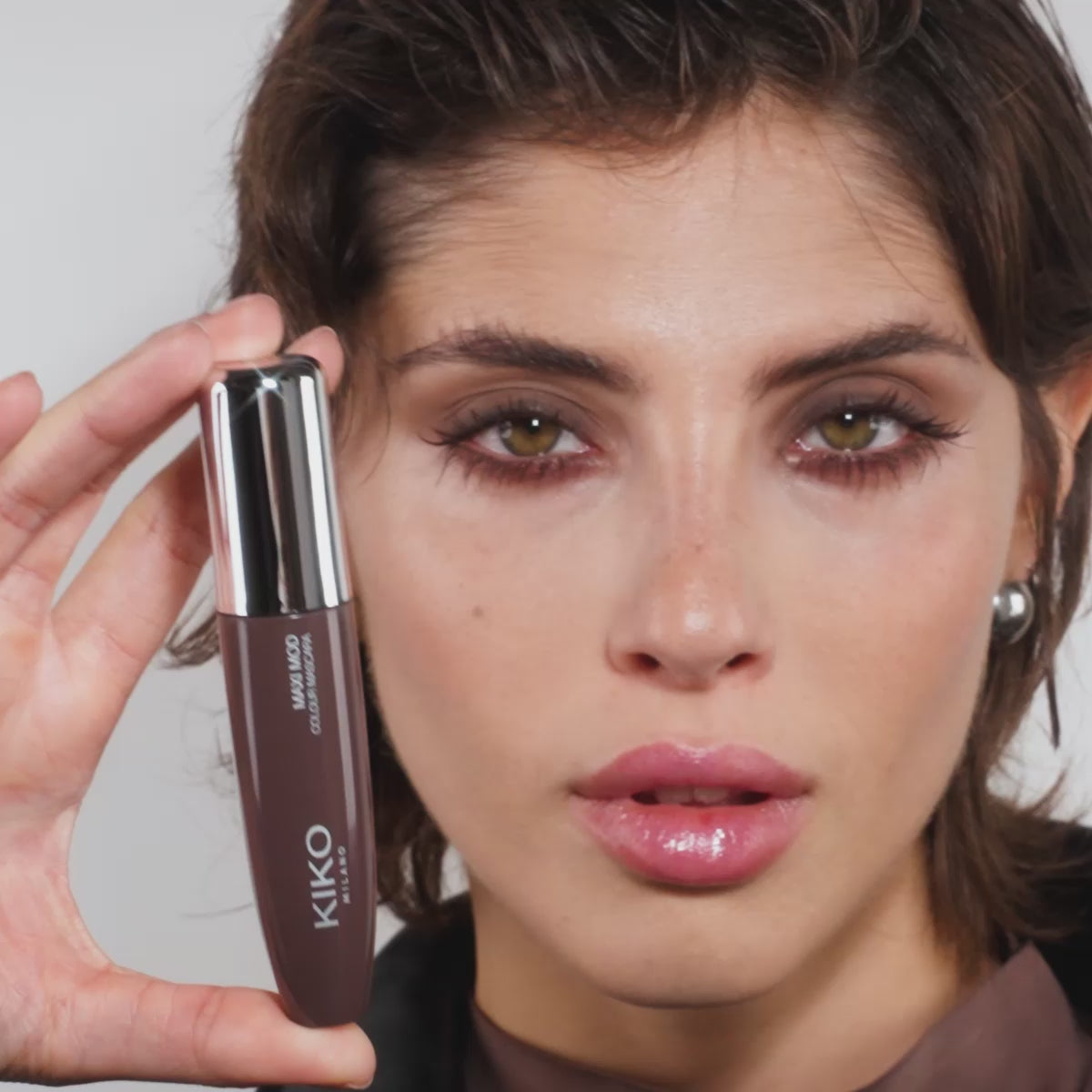 Volumising Mascaras - Maxi Mod Colour Mascara - 02 Brown | KIKO